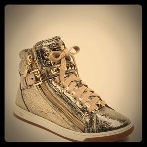 Michael Kors Glam Studded Hightop Sneakers